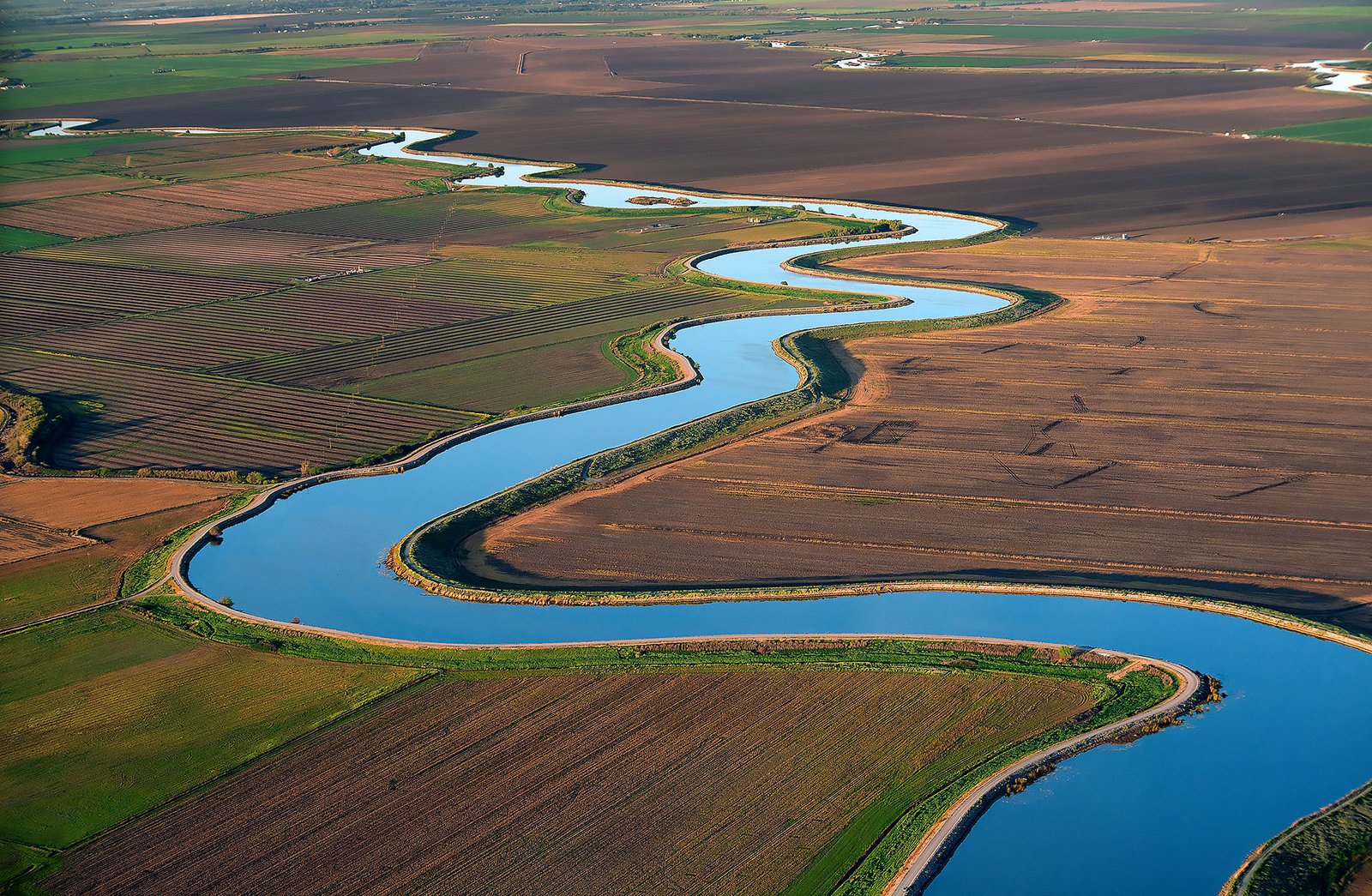 2015 aerial view of the south-central Delta